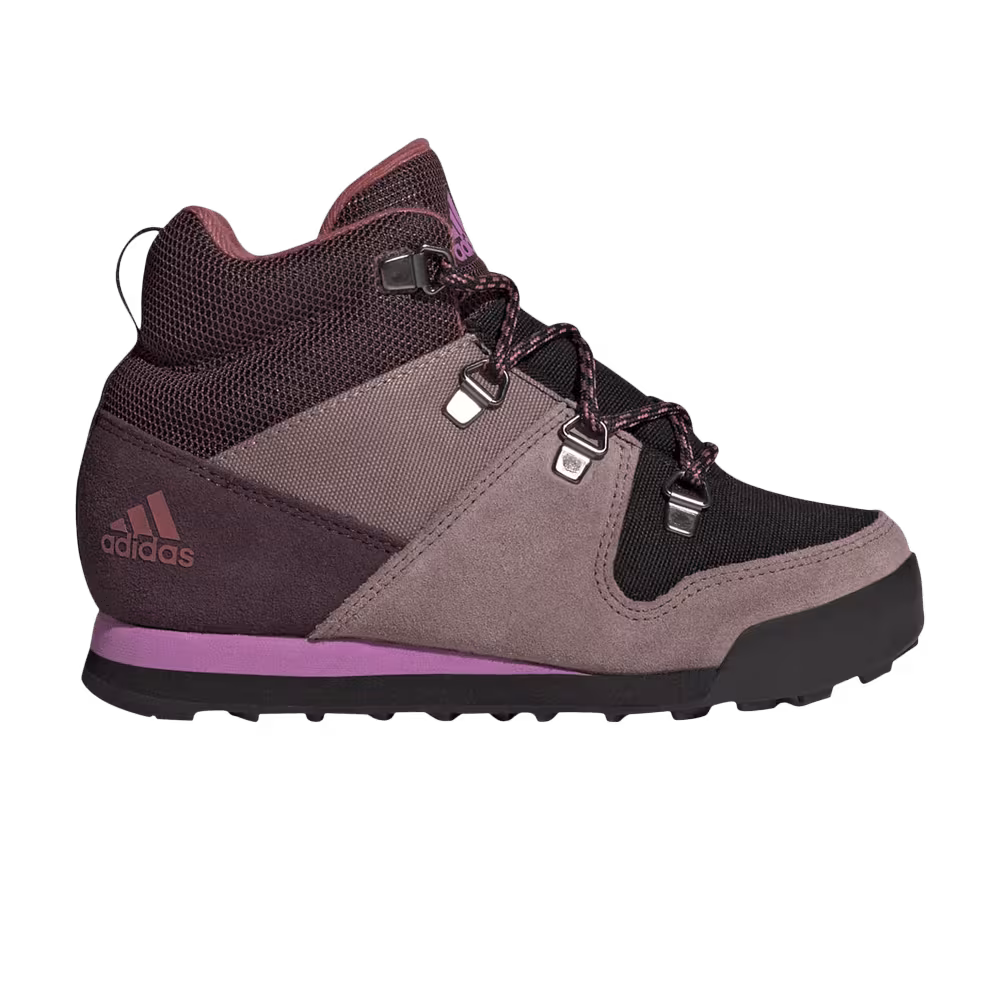 Adidas Terrex Climawarm Snowpitch Winter J Maroon Lilac