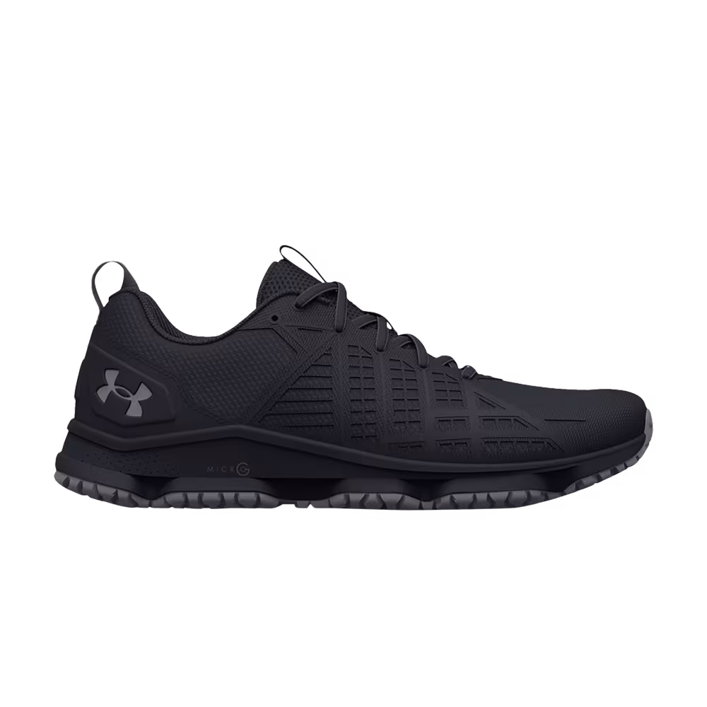 Under Armour Micro G Strikefast 2E Wide Black Pitch Grey
