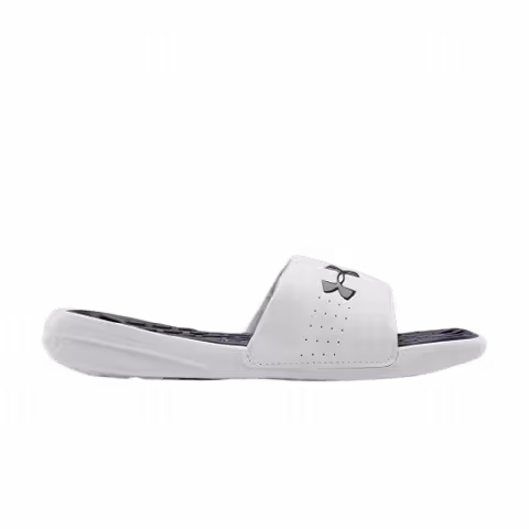 Under Armour Wmns Playmaker Fixed Strap Slide 'White Blue'