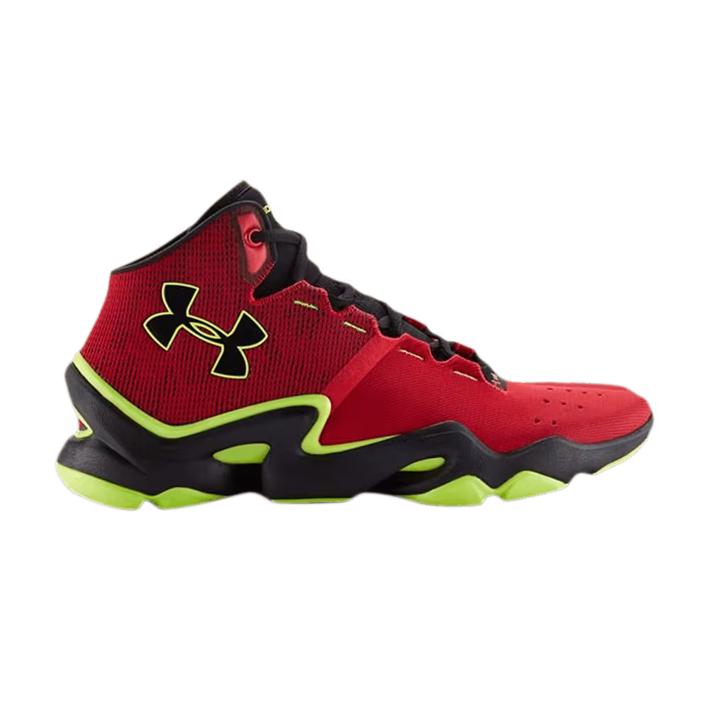Under Armour SpeedForm Phenom Red Heavy Yellow