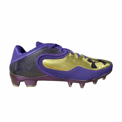 Under Armour Team Cam Low MC 'Purple Metallic Gold'