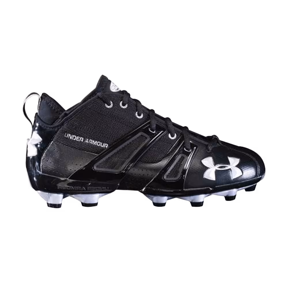 Under Armour Demolish Mid Black Silver