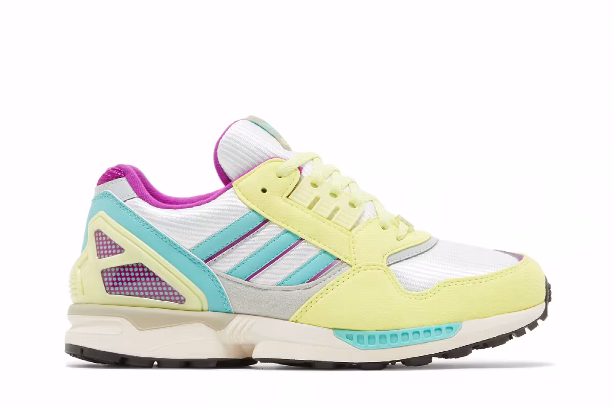 adidas ZX 9000 Citrus Multi, view 2