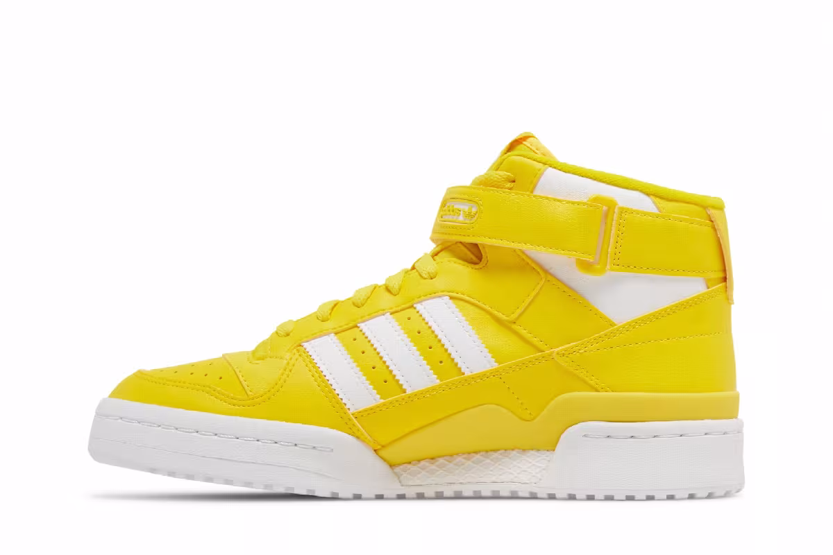 Adidas Forum Mid Yellow, view 4