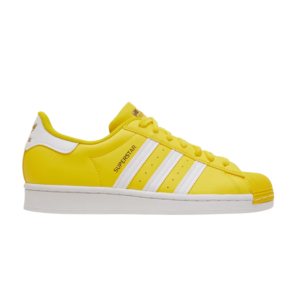 Adidas Superstar Yellow Cloud White