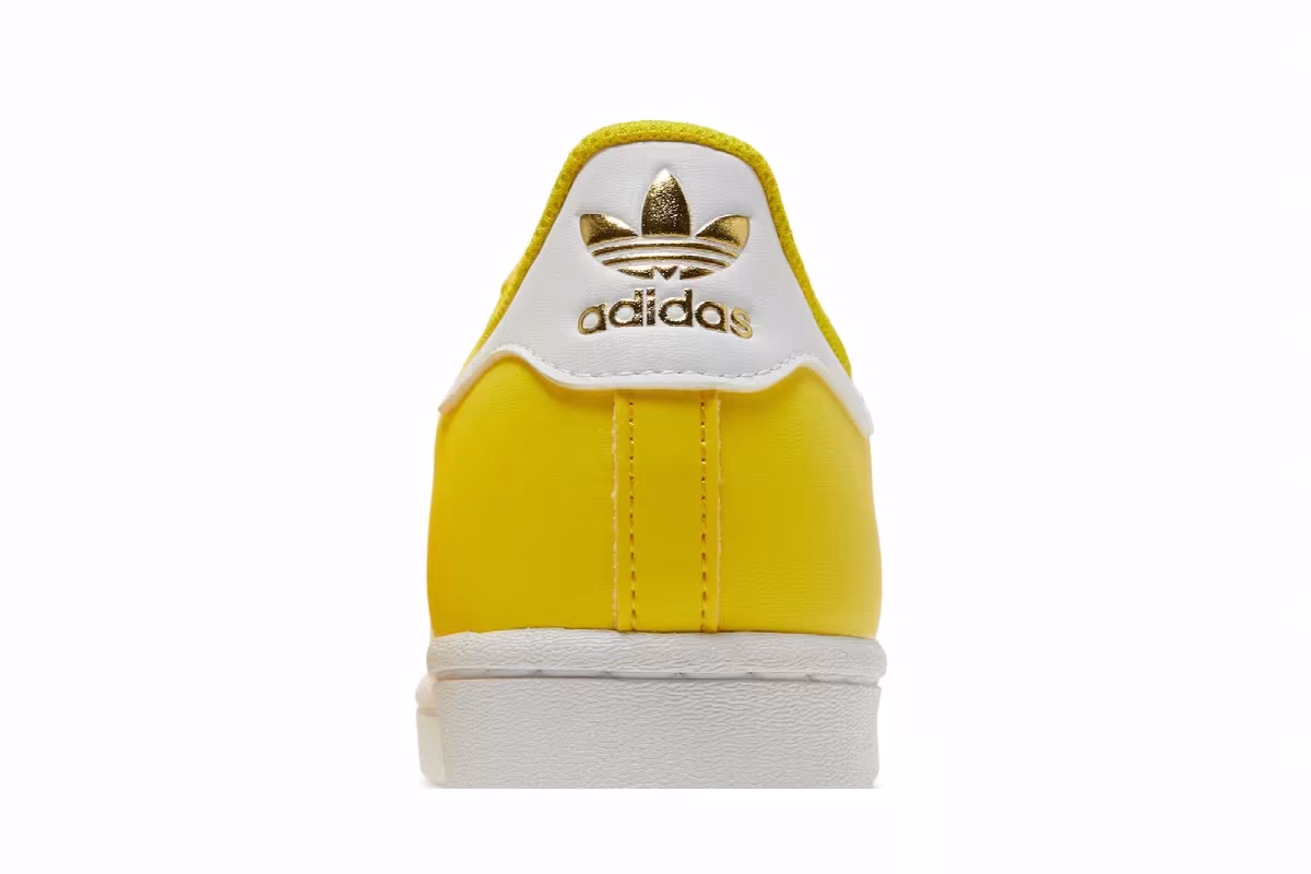 Adidas Superstar Yellow Cloud White, view 8