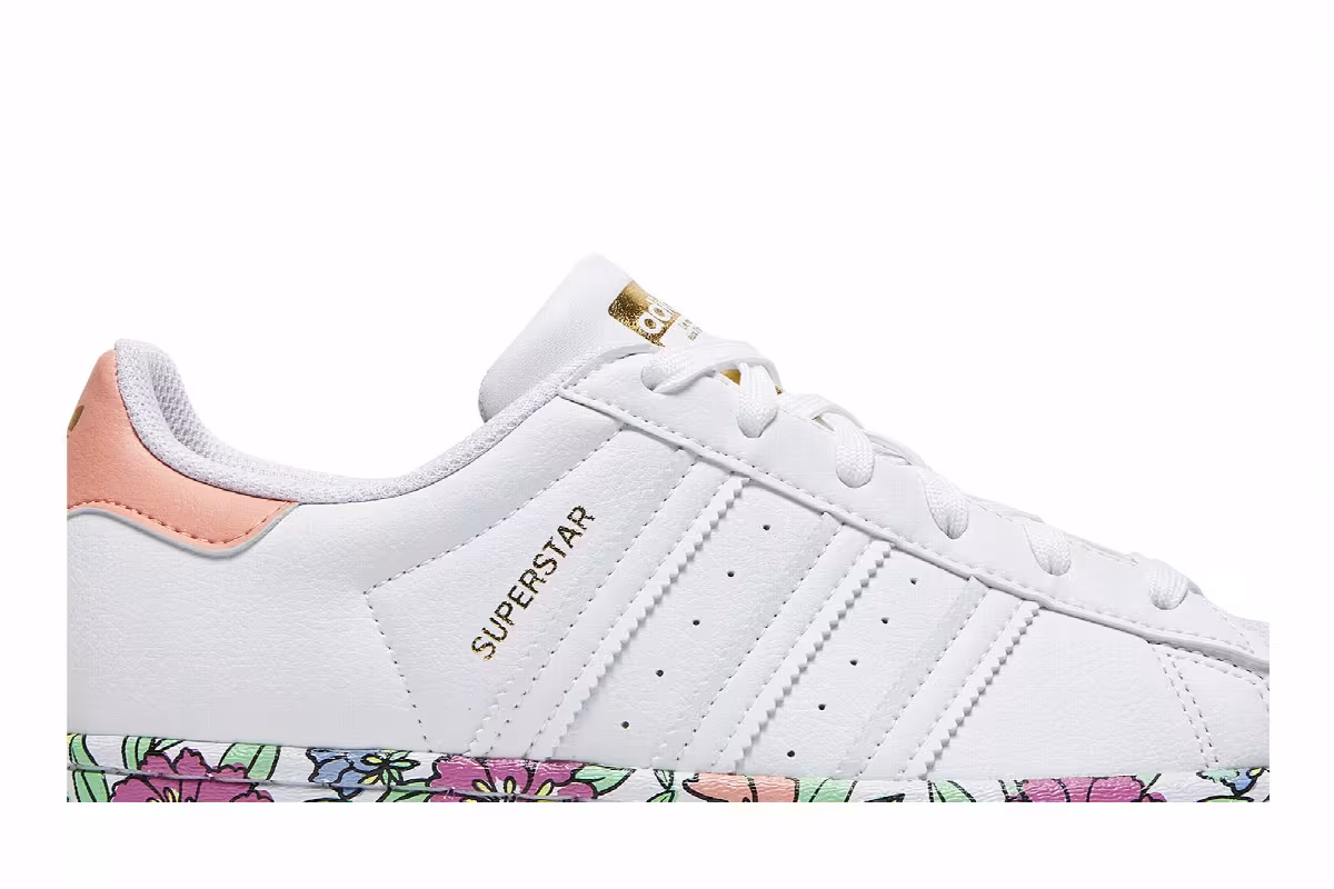 Adidas Women's Superstar Florals, view 3
