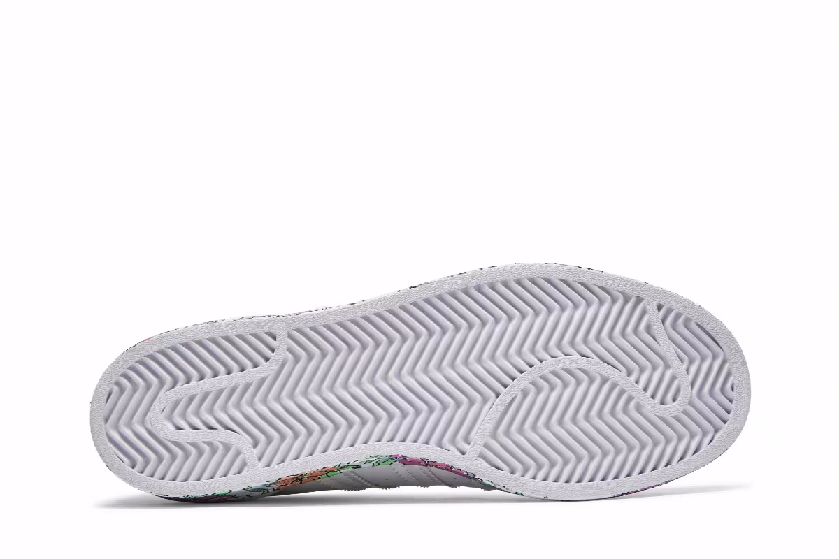 Adidas Women's Superstar Florals, view 5