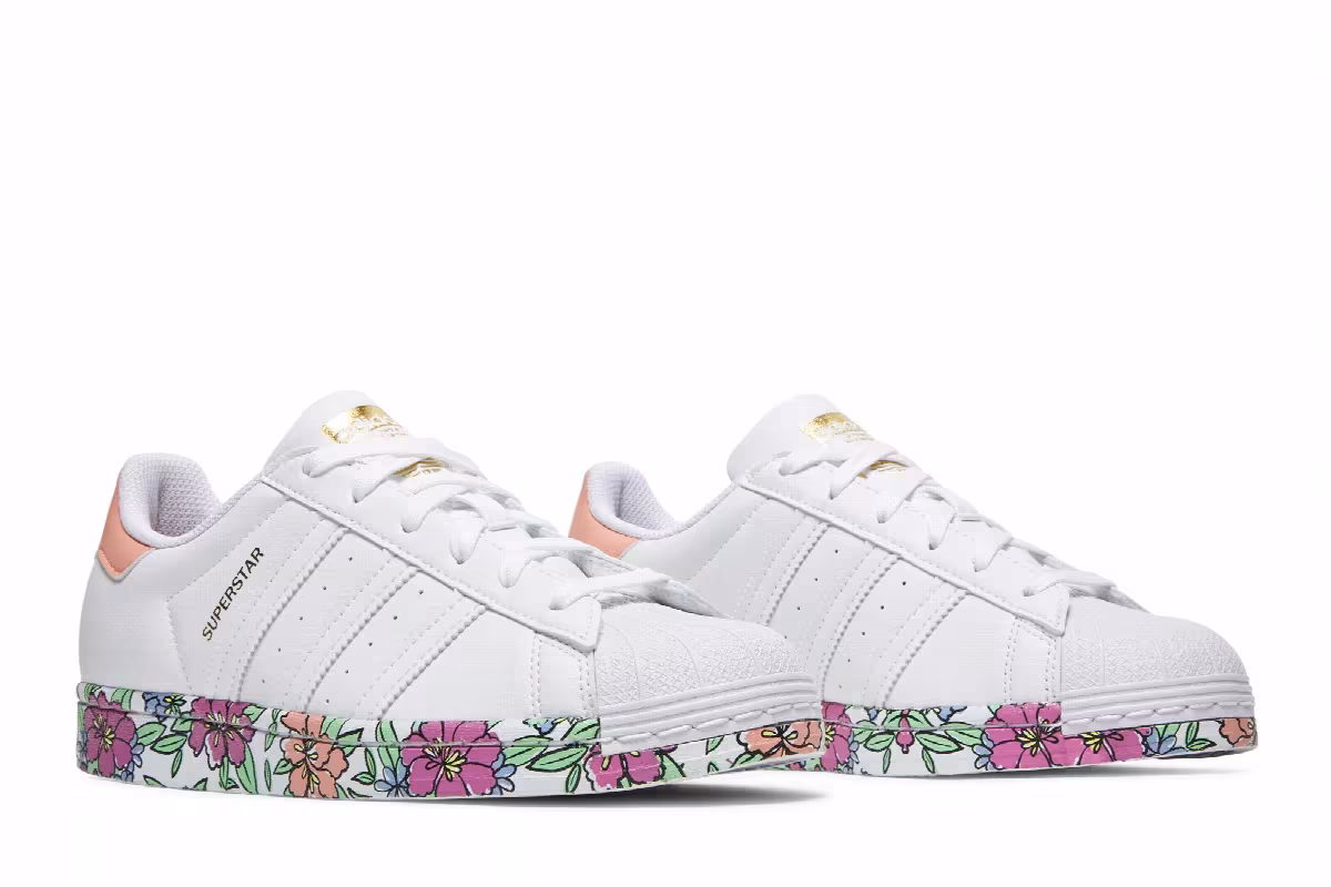 Adidas Women's Superstar Florals, view 9