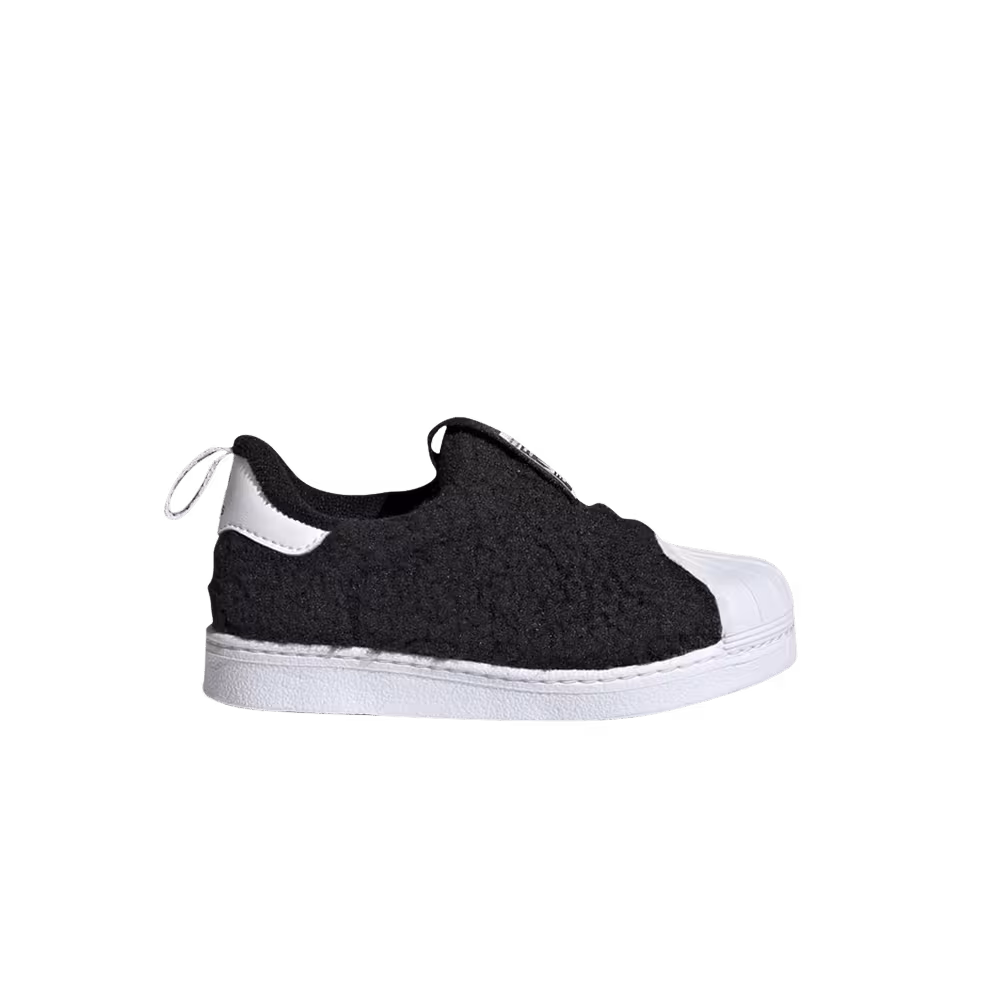 adidas Superstar 360 I Black Teddy Bear Fur