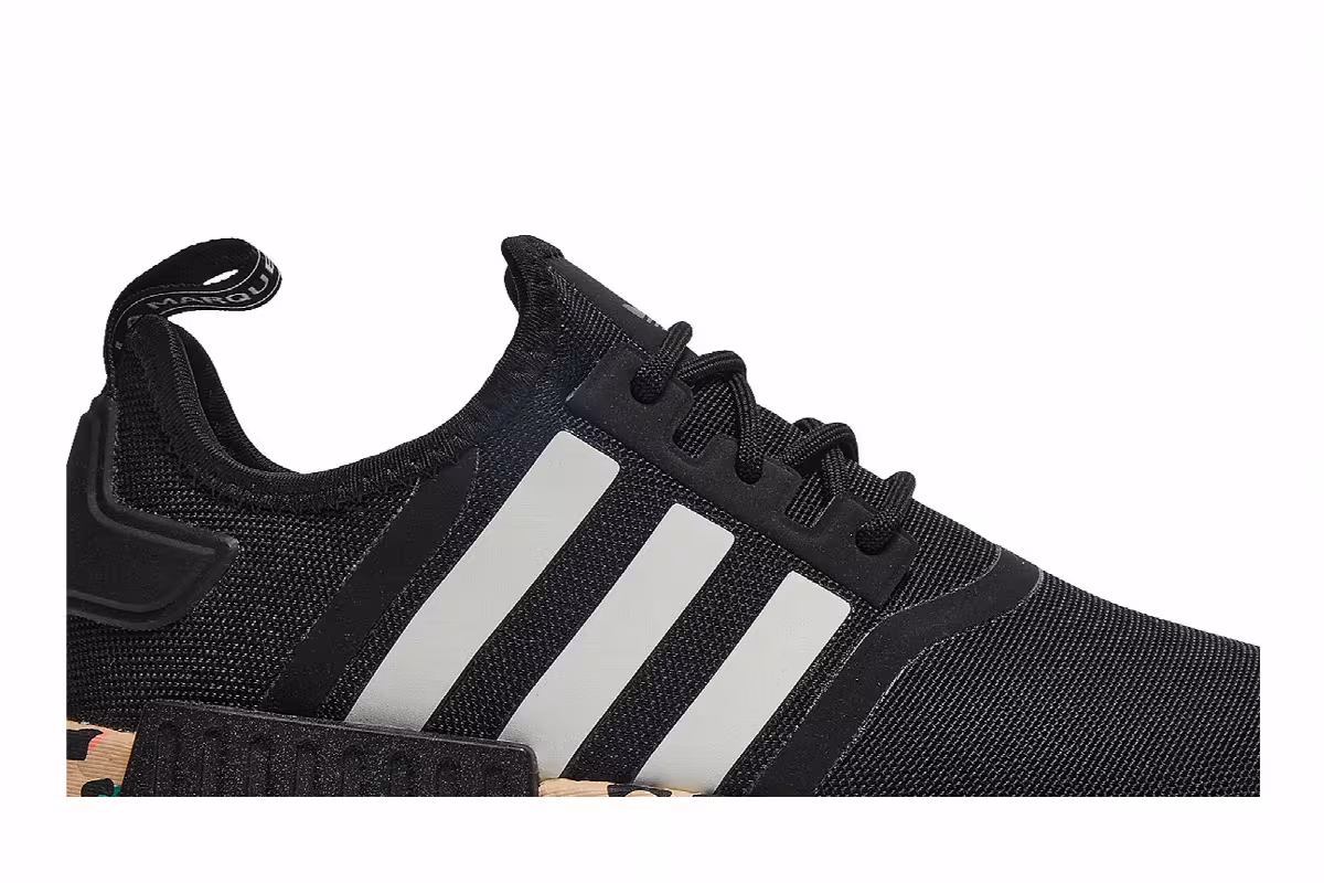 Adidas Women's NMD_R1 Leopard - Black, view 3
