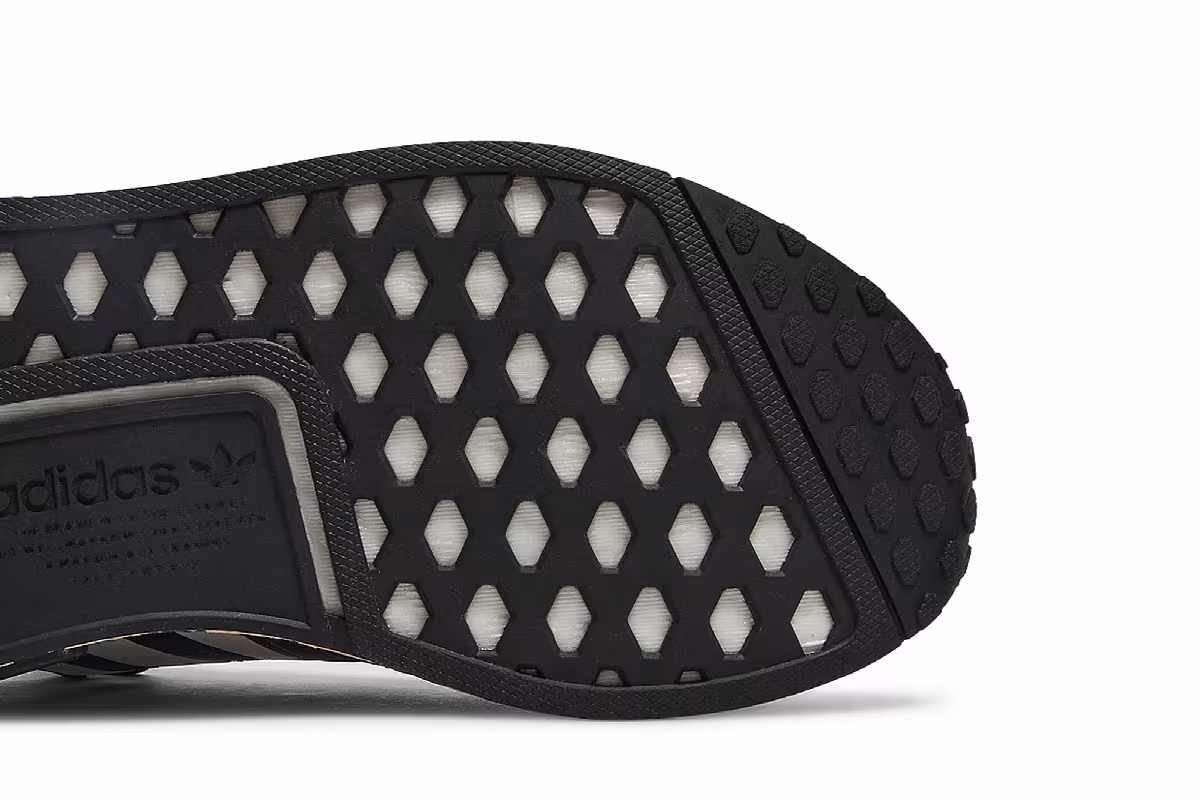 Adidas Women's NMD_R1 Leopard - Black, view 6