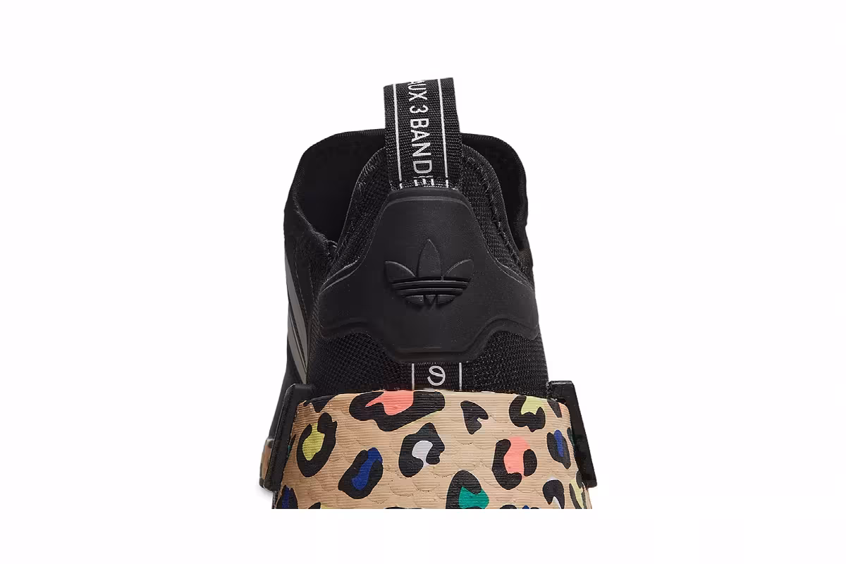 Adidas Women's NMD_R1 Leopard - Black, view 8