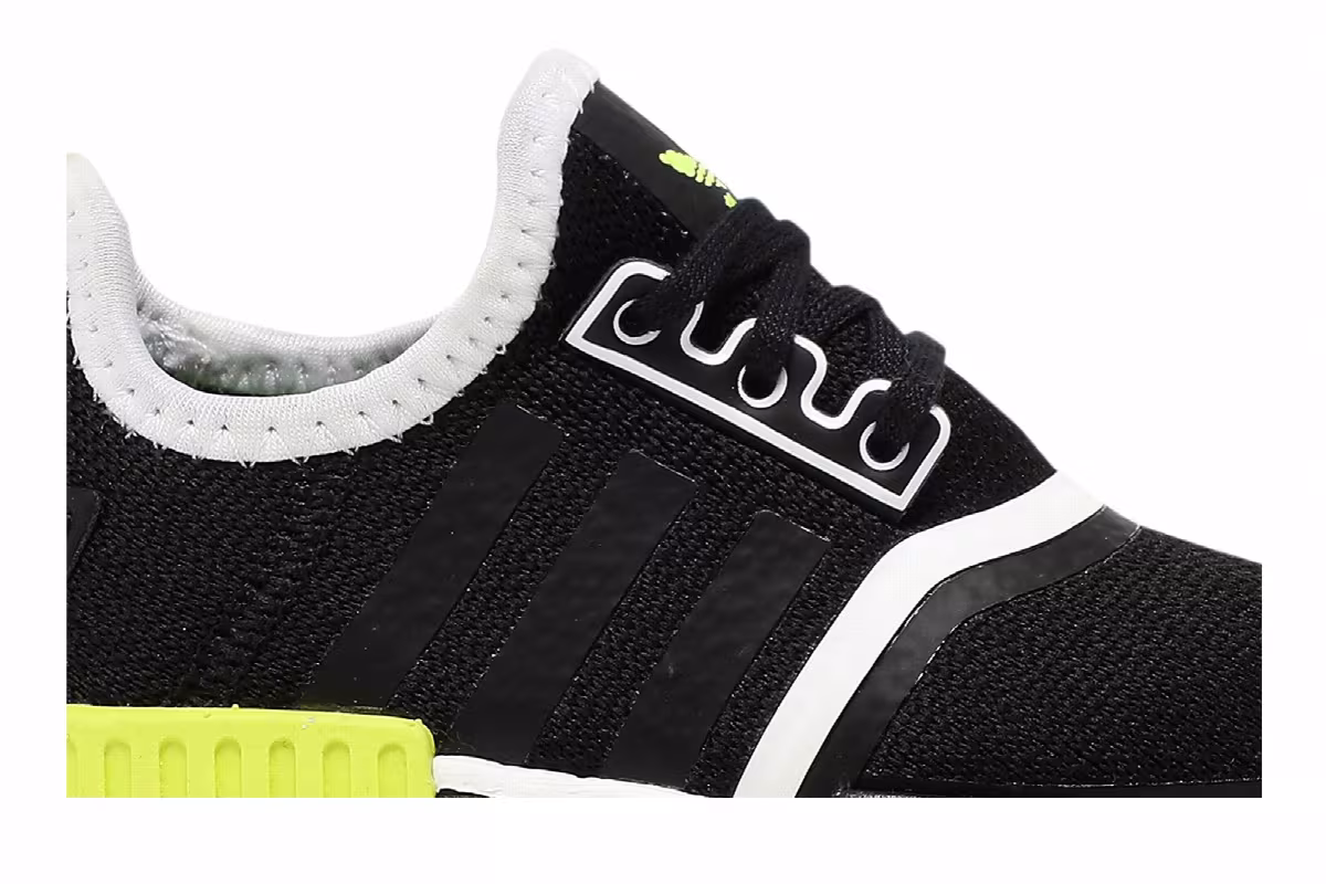 Adidas NMD_R1 Infant Black Solar Yellow, view 3