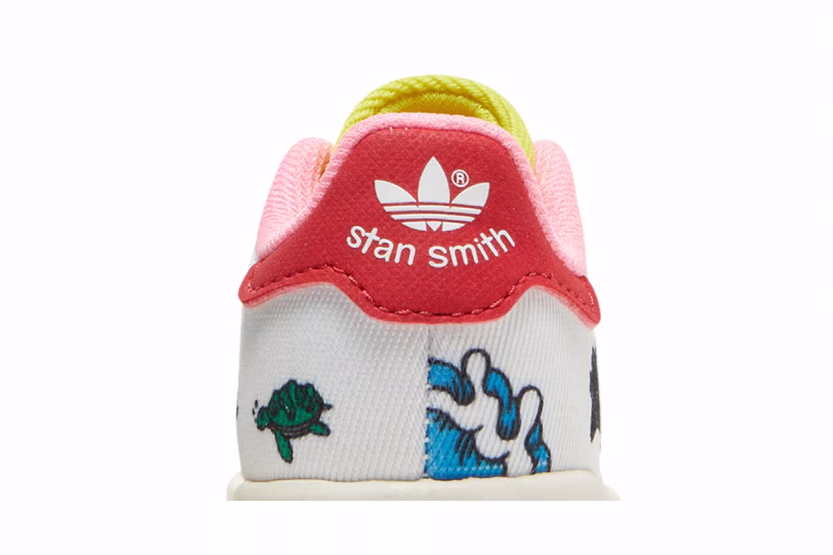 Aaron Kai x adidas Stan Smith Primeblue Infant Doodles, view 8
