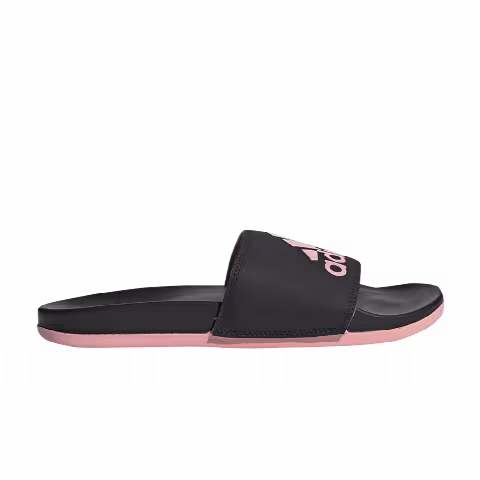 Adidas Wmns Adilette Comfort Slide 'Black Glow Pink'