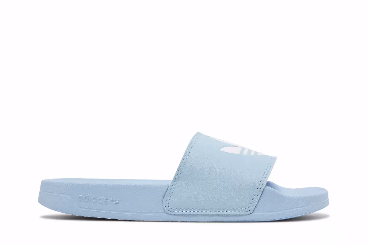 Adidas Women's Adilette Lite Slide Clear Sky, view 2