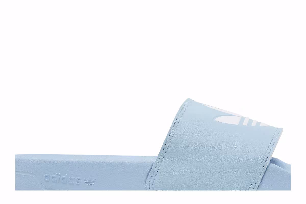 Adidas Women's Adilette Lite Slide Clear Sky, view 3