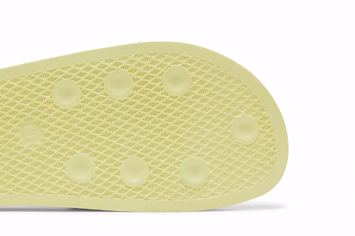 adidas Adilette Slide Pulse Yellow, view 6