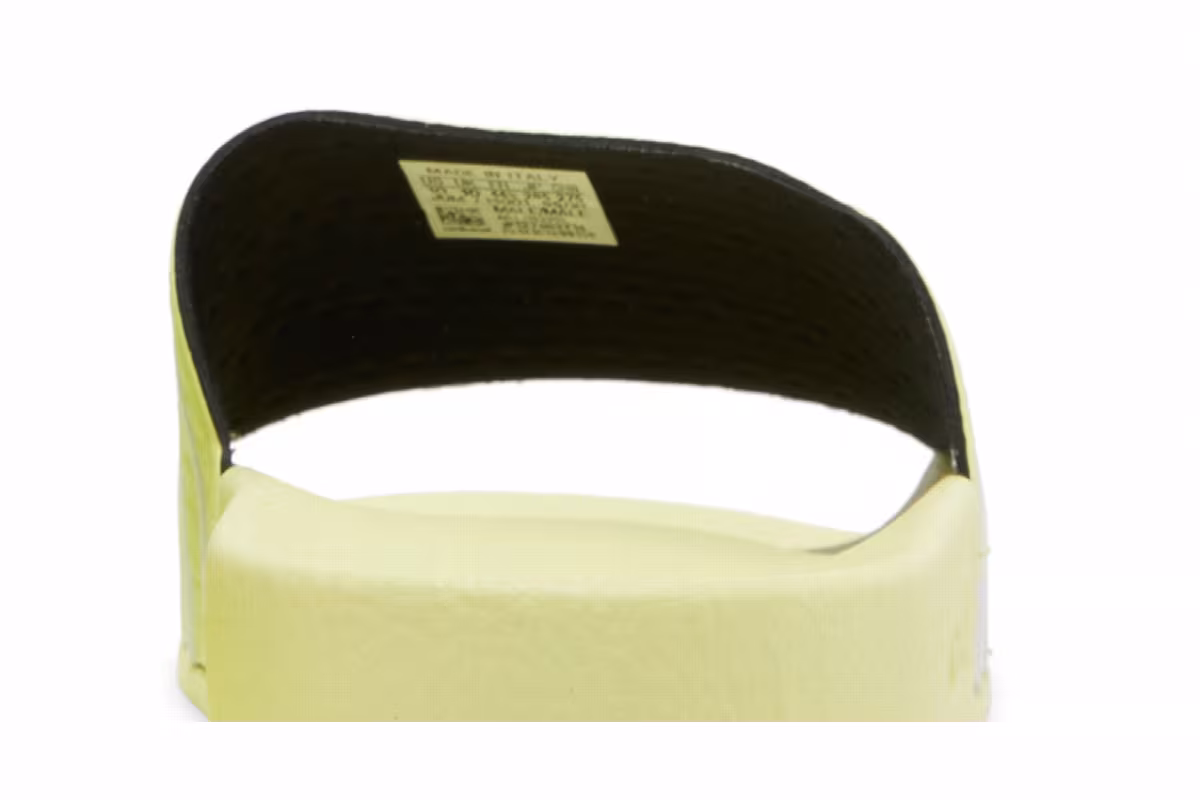 adidas Adilette Slide Pulse Yellow, view 8