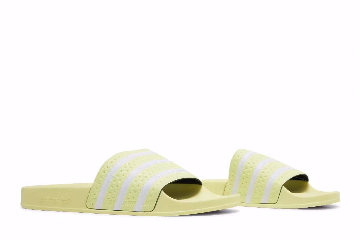 adidas Adilette Slide Pulse Yellow, view 9
