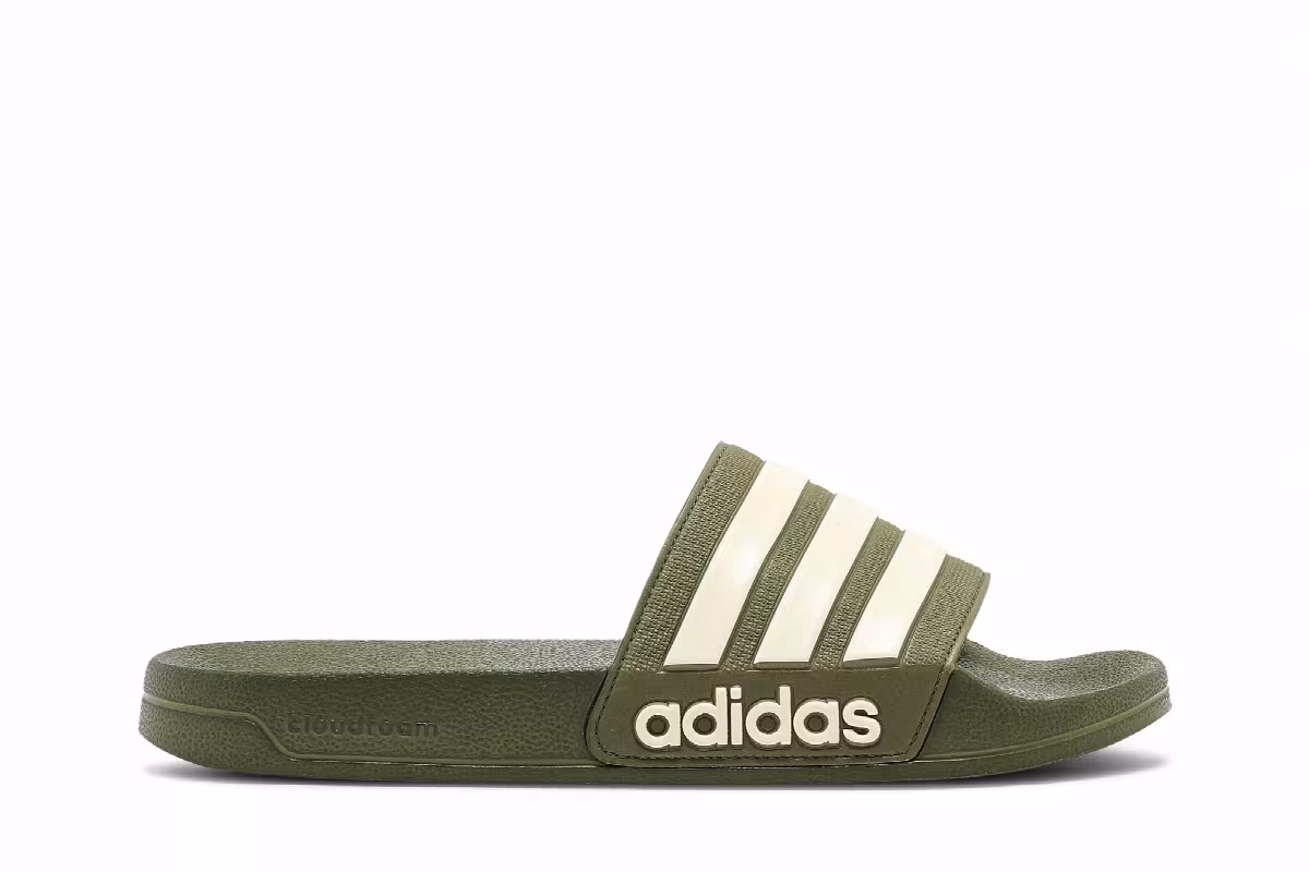 Adidas Adilette Shower Slide Focus Olive, view 2