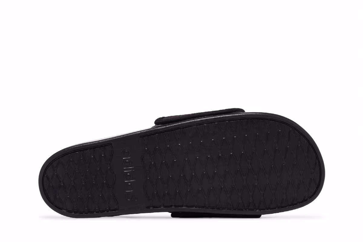 Adidas Adilette Slide Black Clear Pink, view 5