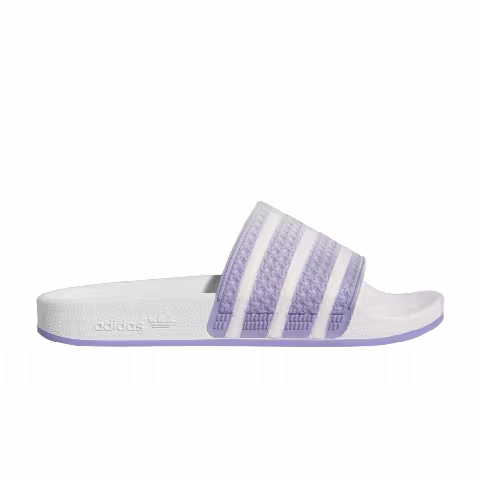 Adidas Wmns Adilette Slide 'White Light Purple Copper'
