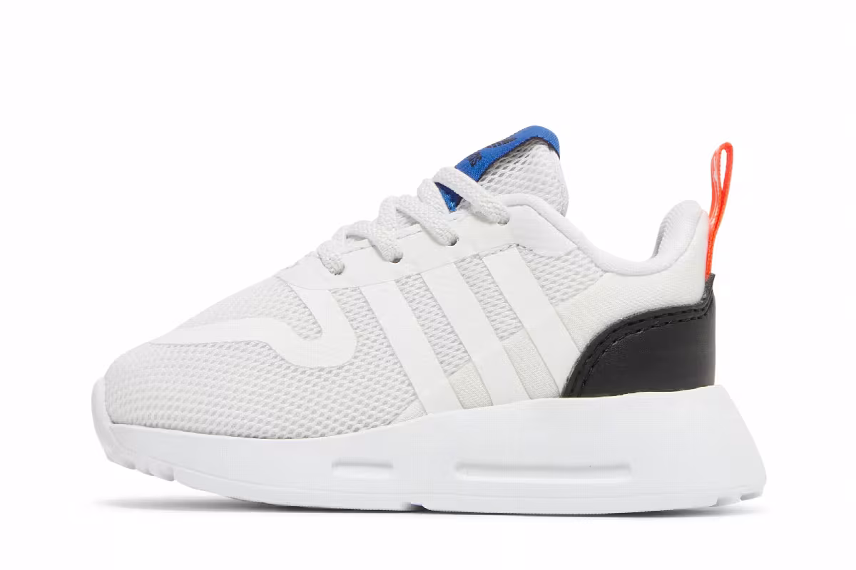 Adidas Multix Infant White Black, view 4