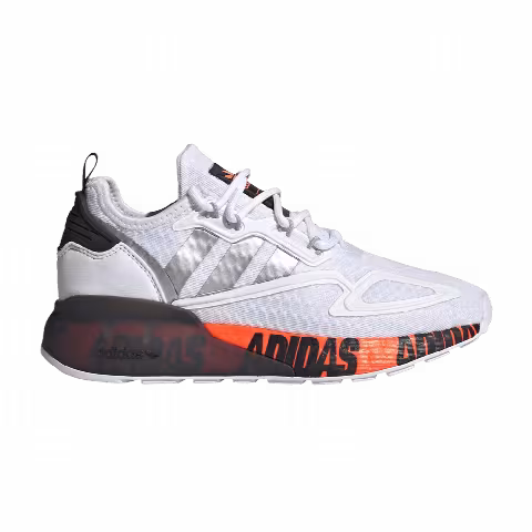 Adidas ZX 2K Boost J 'Bold Logo Graphic - White'