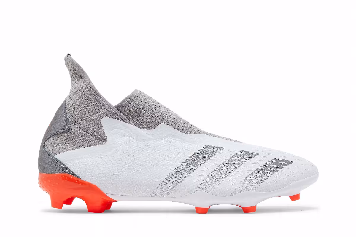 Adidas Predator Freak.3 Laceless FG Demonscale - White Solar Red, view 2