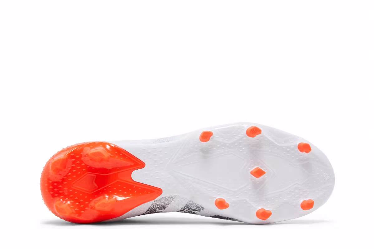 Adidas Predator Freak.3 Laceless FG Demonscale - White Solar Red, view 5