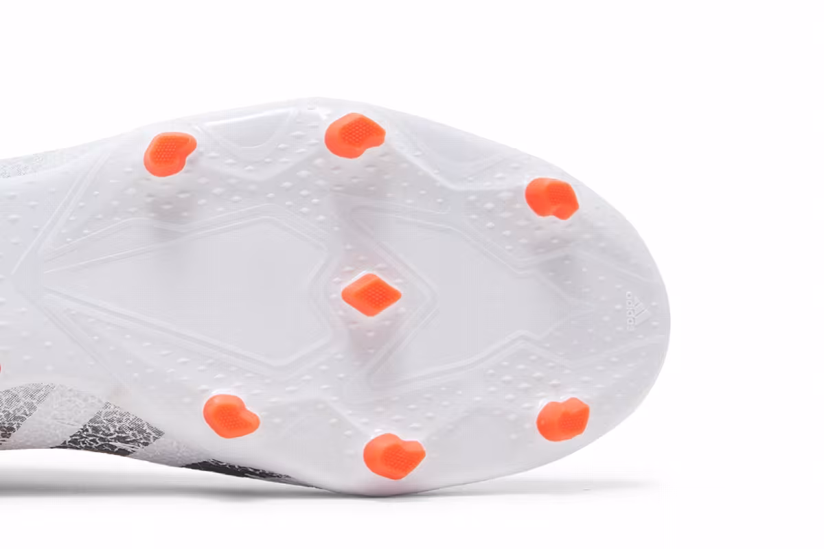 Adidas Predator Freak.3 Laceless FG Demonscale - White Solar Red, view 6