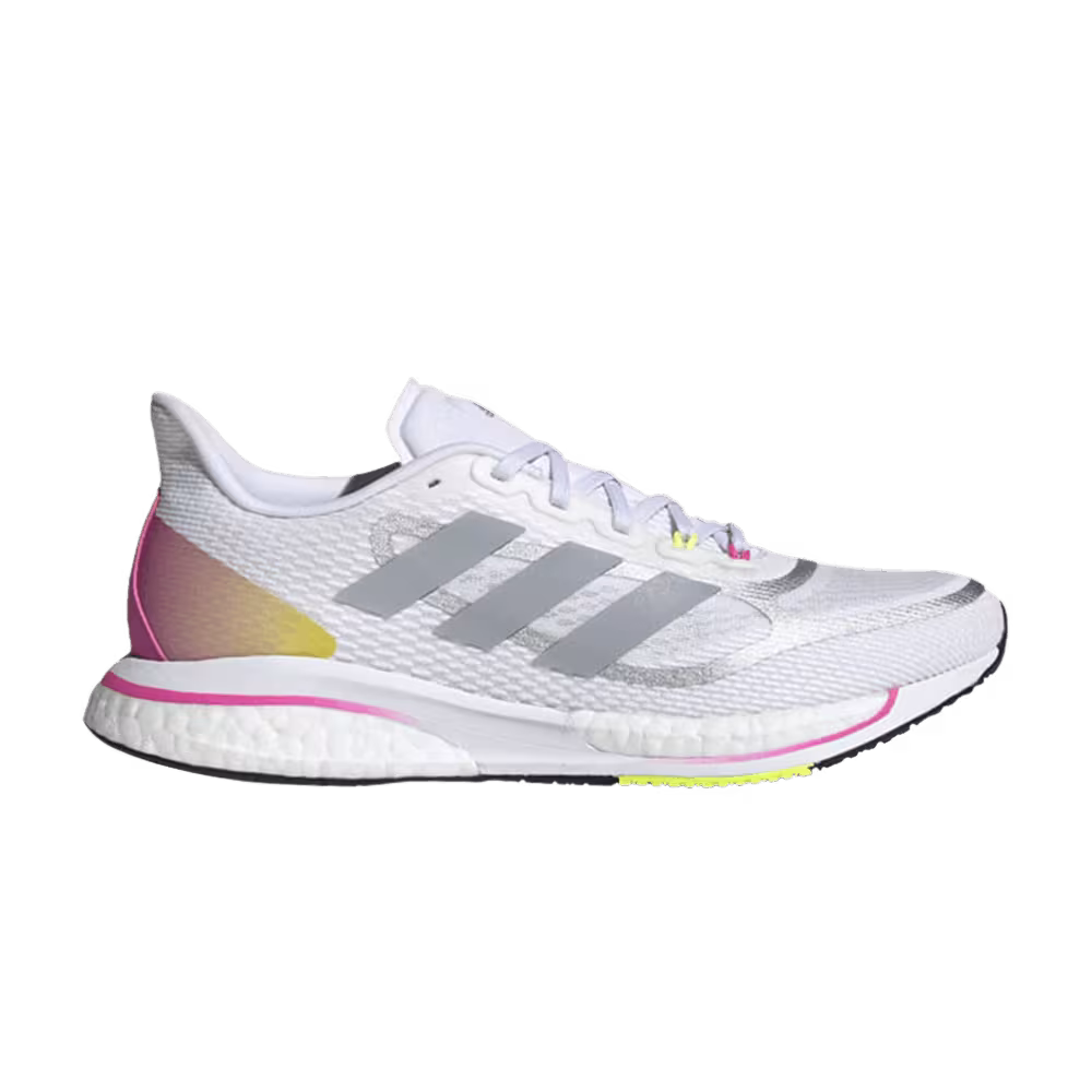 Adidas Women's Supernova+ White Silver Pink