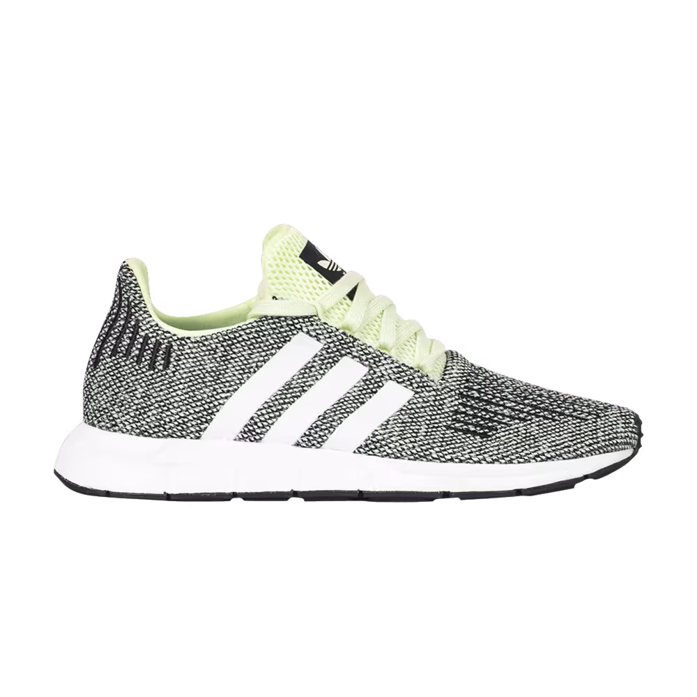 Adidas Swift Run Black Aero Green