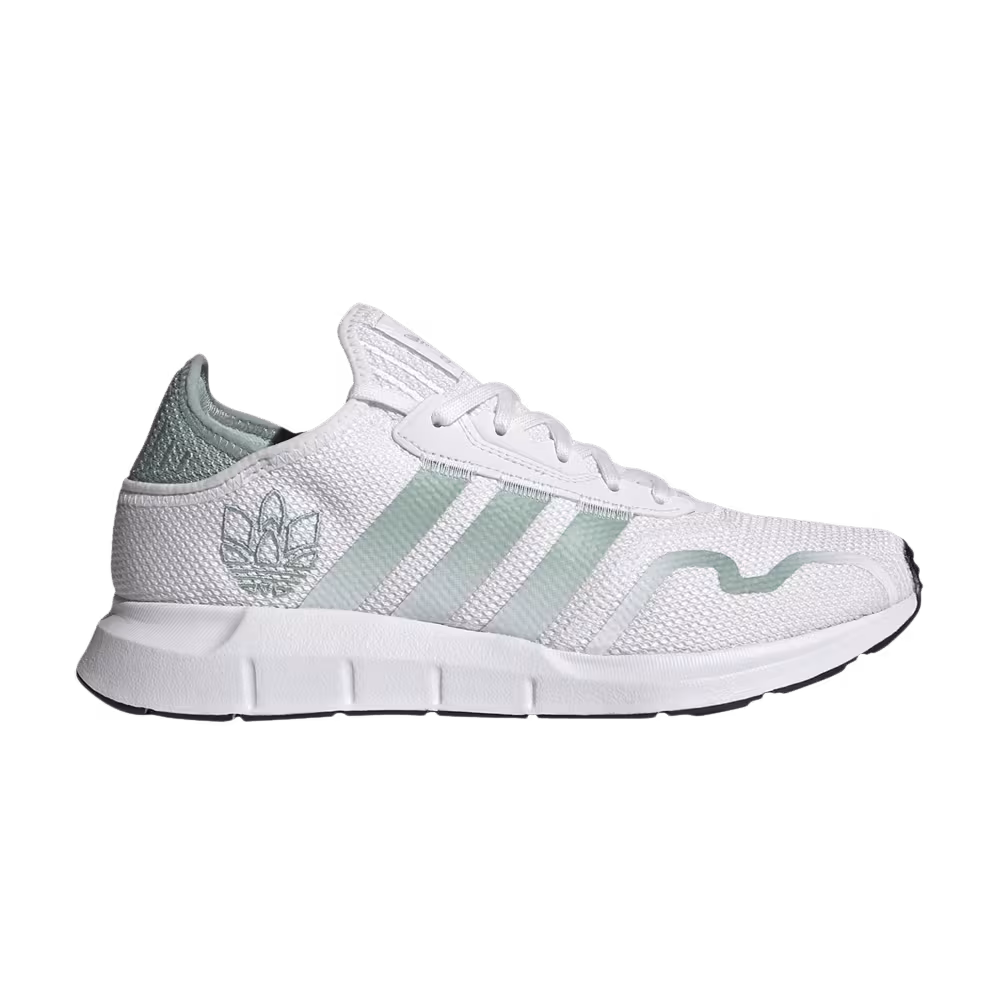 Adidas Swift Run X White Hazy Green