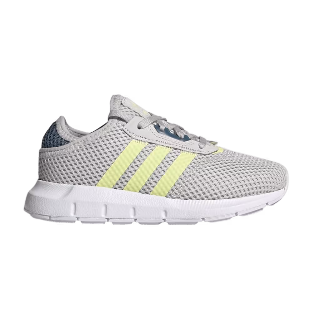 Adidas Swift Run X Little Kid Grey Pulse Yellow