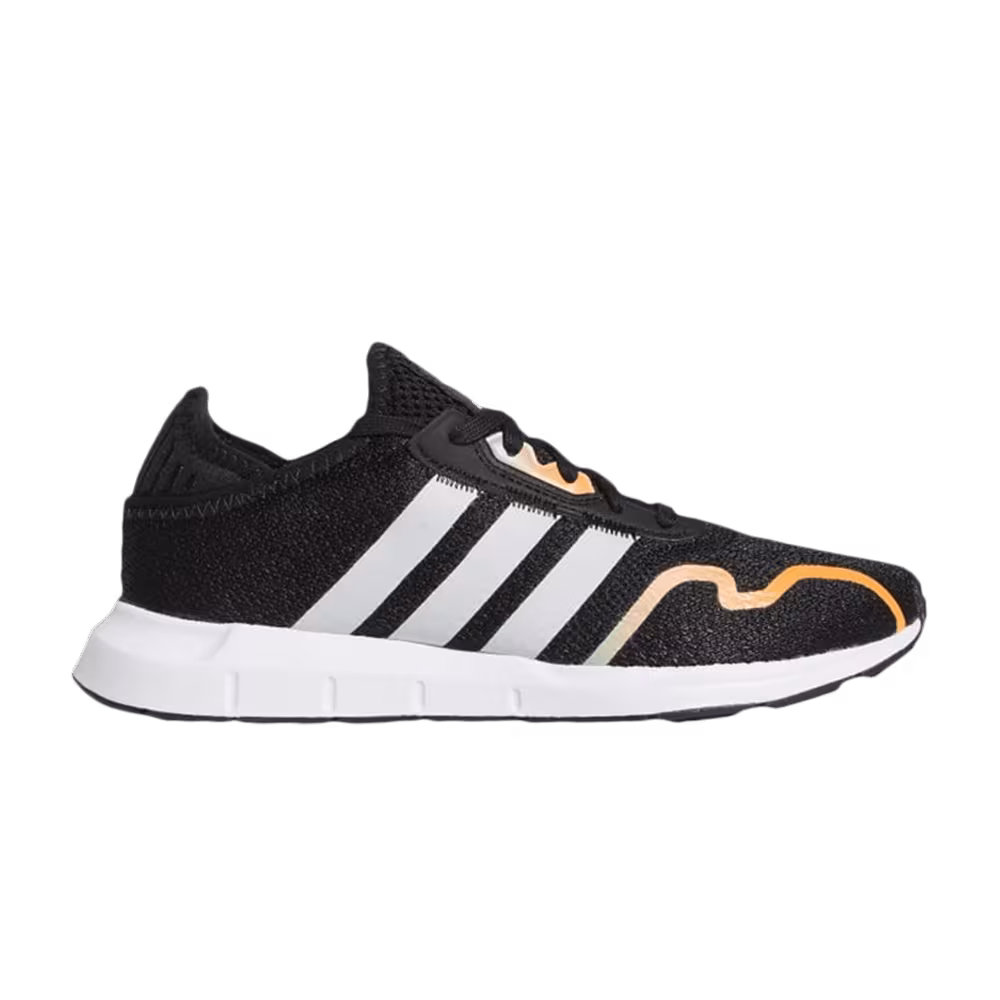 Adidas Swift Run X J Black Fluorescent Pop