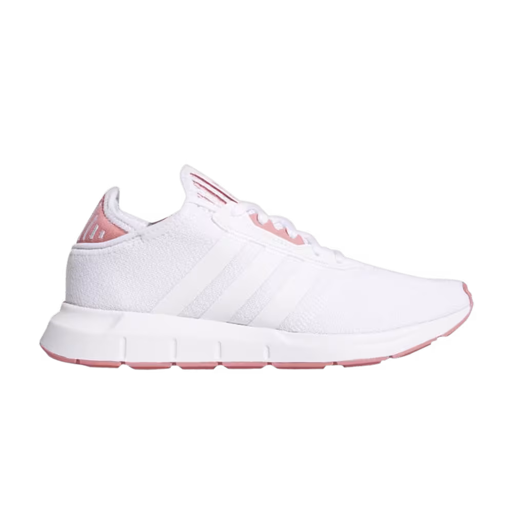 Adidas Women's Swift Run X White Hazy Rose