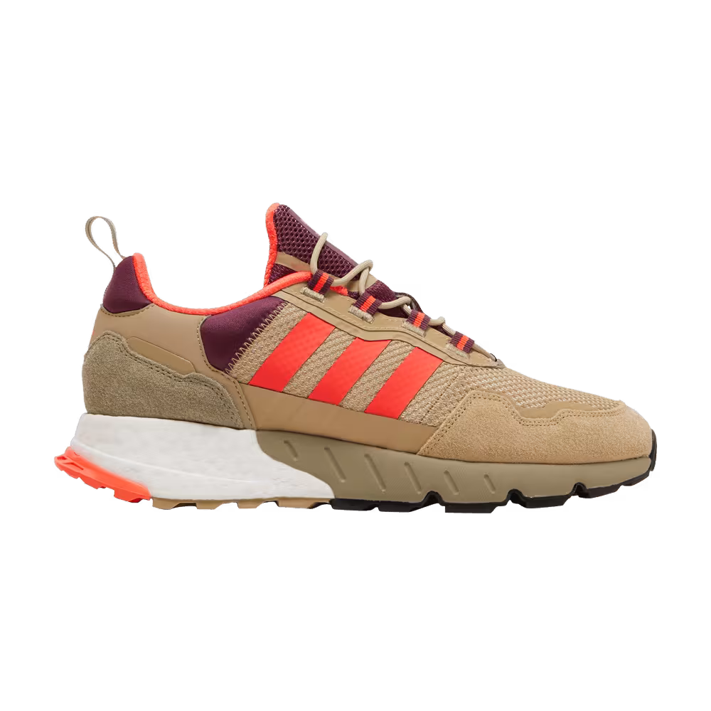 Adidas ZX 1K Boost Beige Tone Victory Crimson