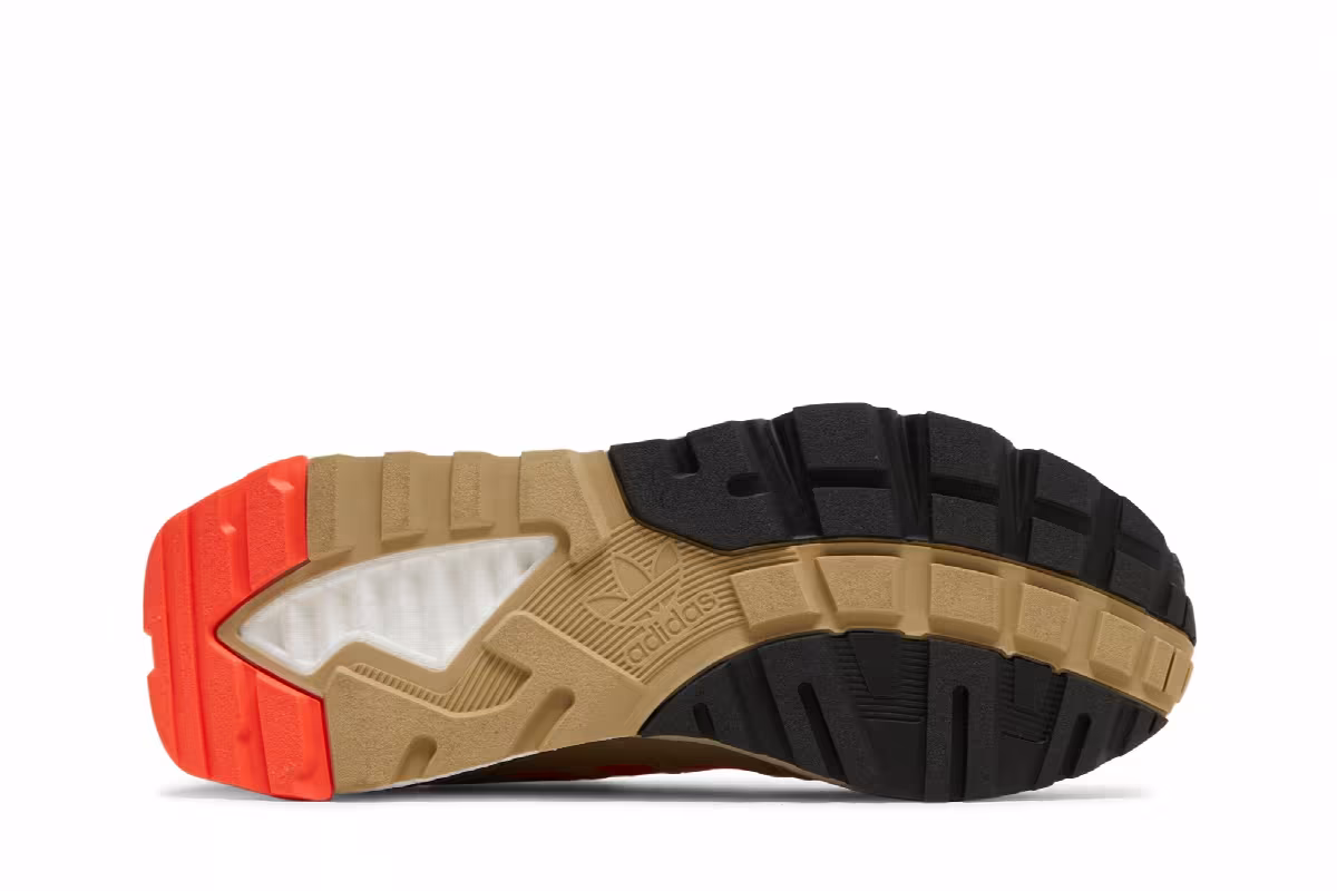 Adidas ZX 1K Boost Beige Tone Victory Crimson, view 5
