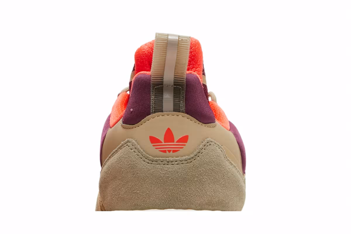 Adidas ZX 1K Boost Beige Tone Victory Crimson, view 8