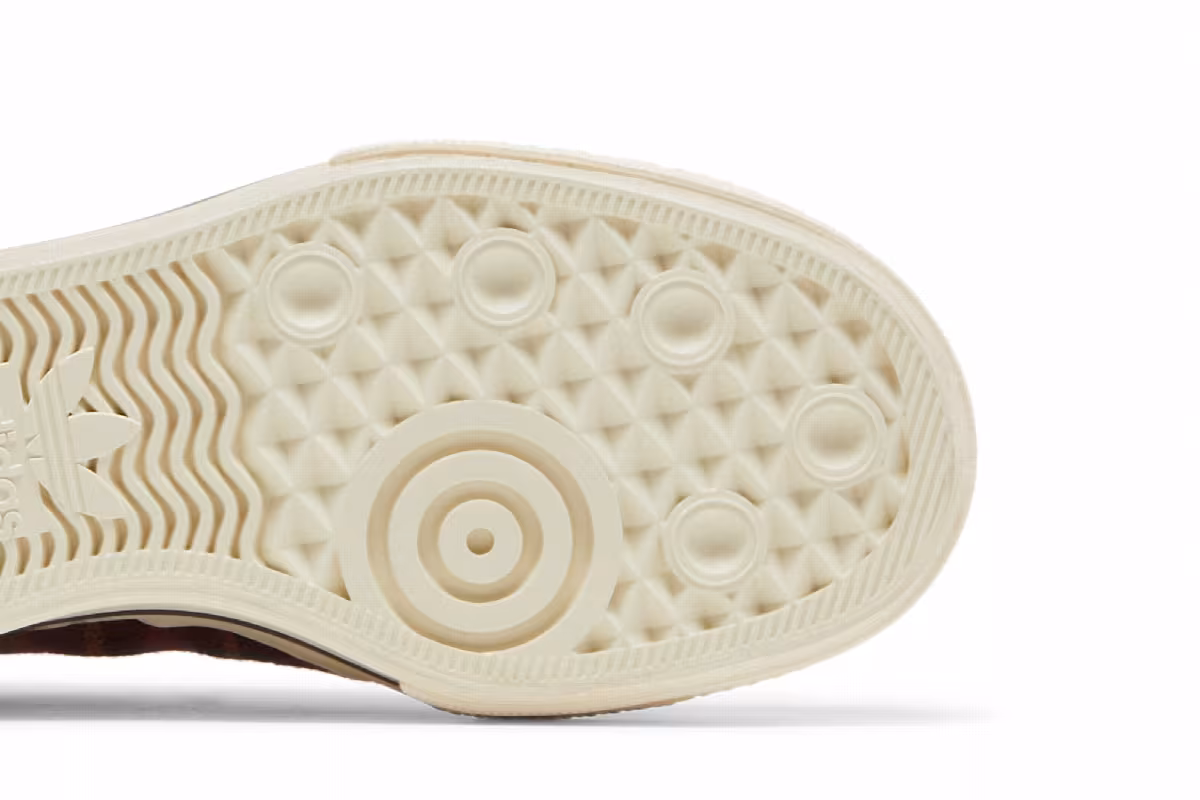 Adidas Women's Nizza RF Platform Mid Plaid, view 6