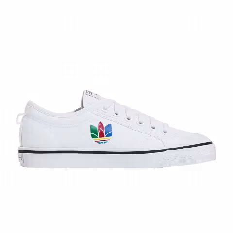 Adidas Nizza 'White Multi-Color Trefoil'
