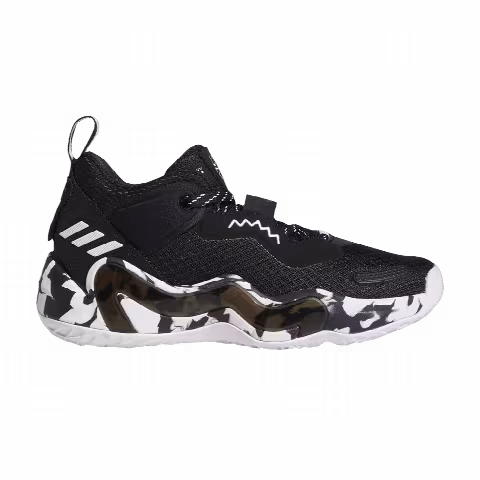 Adidas D.O.N. Issue #3 Big Kid 'Paint Smudge - Black'