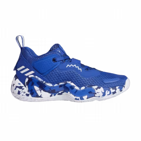 Adidas D.O.N. Issue #3 Big Kid 'Paint Smudge - Royal Blue'