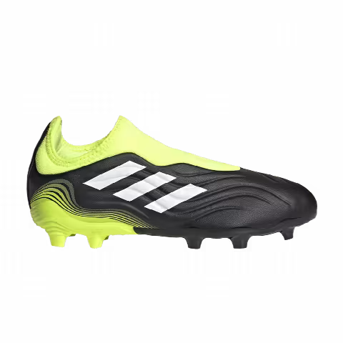 Adidas Copa Sense.3 Laceless FG J 'Black Solar Yellow'