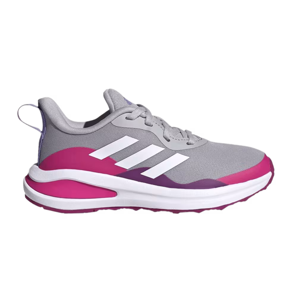 Adidas FortaRun Lace J Grey Shock Pink