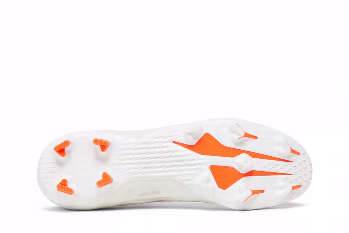 Adidas X Speedflow.3 FG White Solar Red, view 5