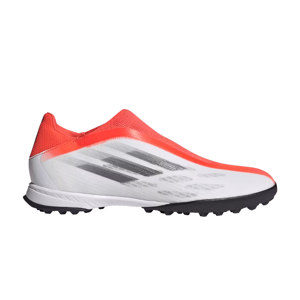 Adidas X Speedflow.3 Laceless TF White Solar Red